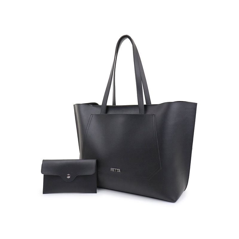 Bolsa Saco Grande Laura Preta - RETTA