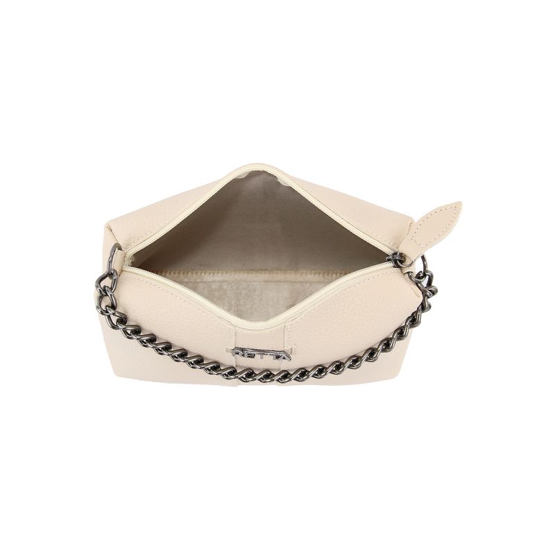 Bolsa Tiracolo Pequena Kiara Marfim