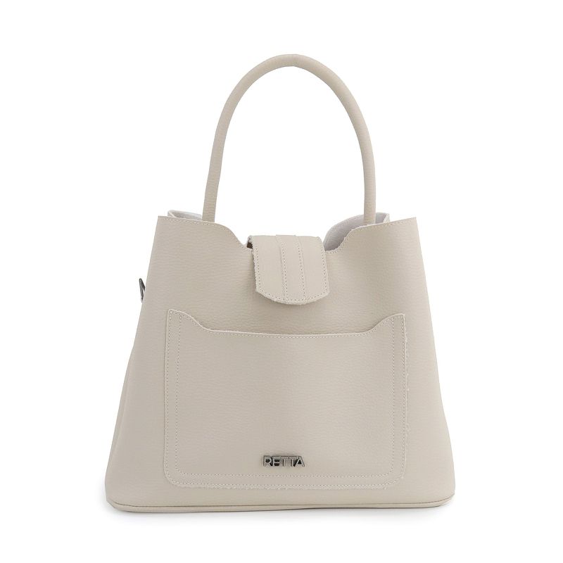 Bolsa Média Tiracolo Leticia Marfim - RETTA