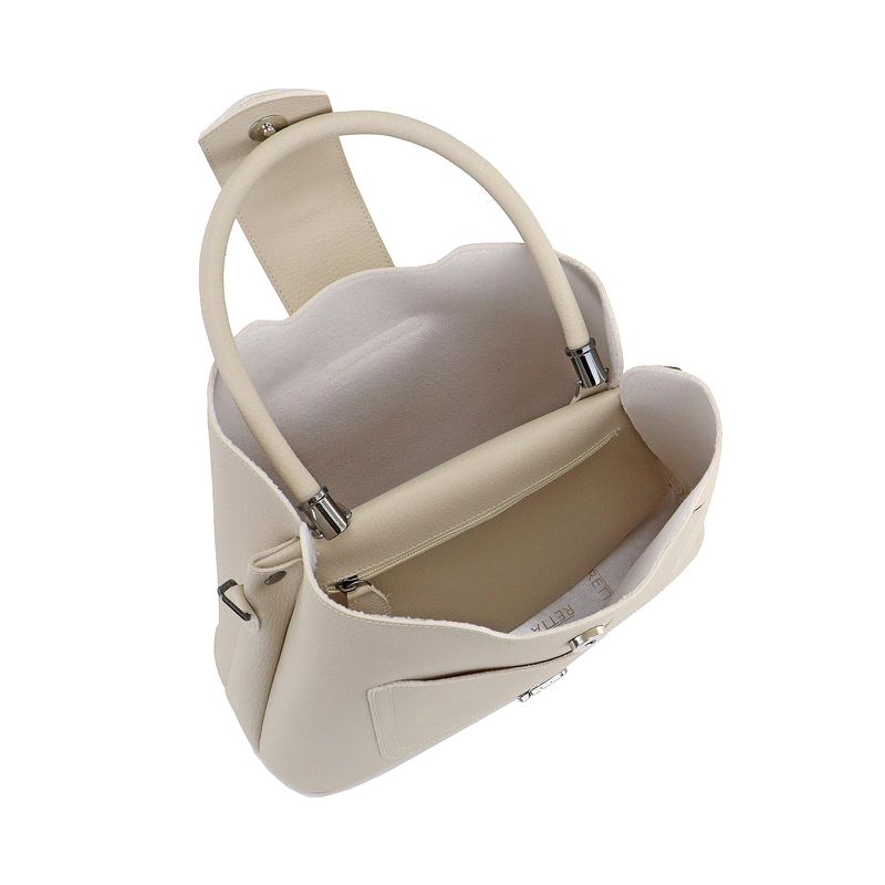 Bolsa Média Tiracolo Leticia Marfim