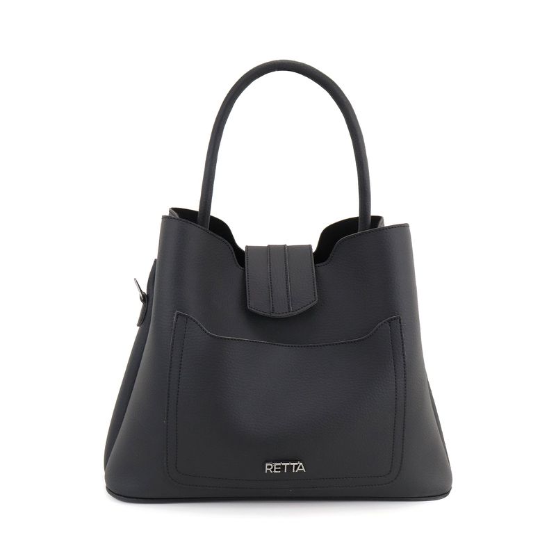 Bolsa Média Tiracolo Leticia Preta - RETTA
