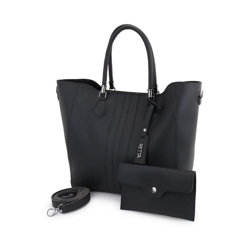 Bolsa Saco Sacola Grande Rebeca Preta 