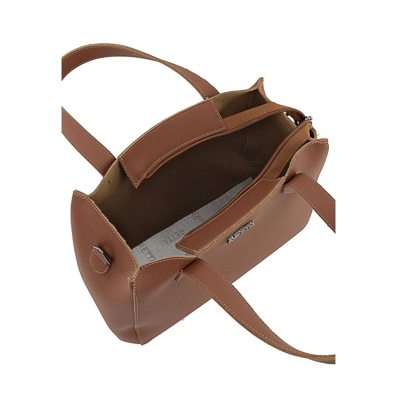 Bolsa Média Tiracolo Lorena Caramelo