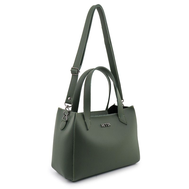 Bolsa Média Tiracolo Lorena Verde Militar