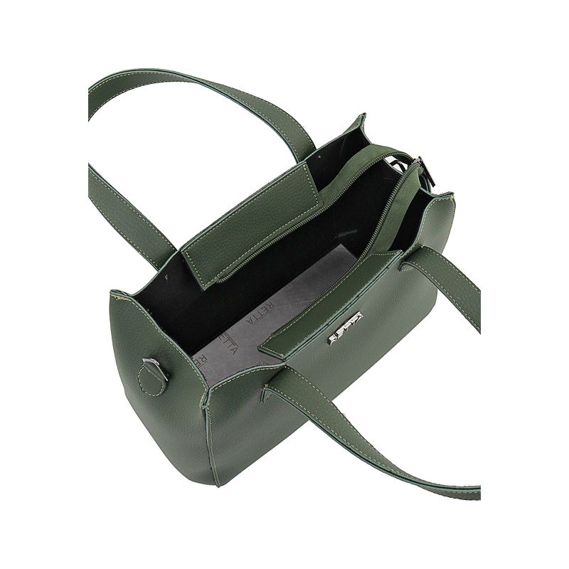 Bolsa Média Tiracolo Lorena Verde Militar