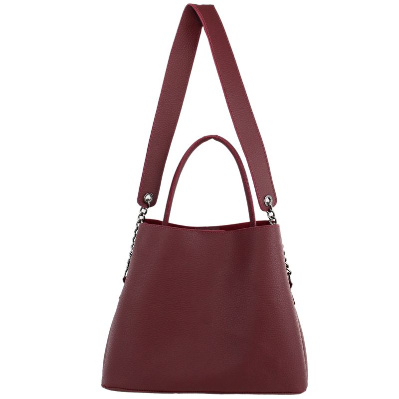 Bolsa Tiracolo Média Liz  Vinho