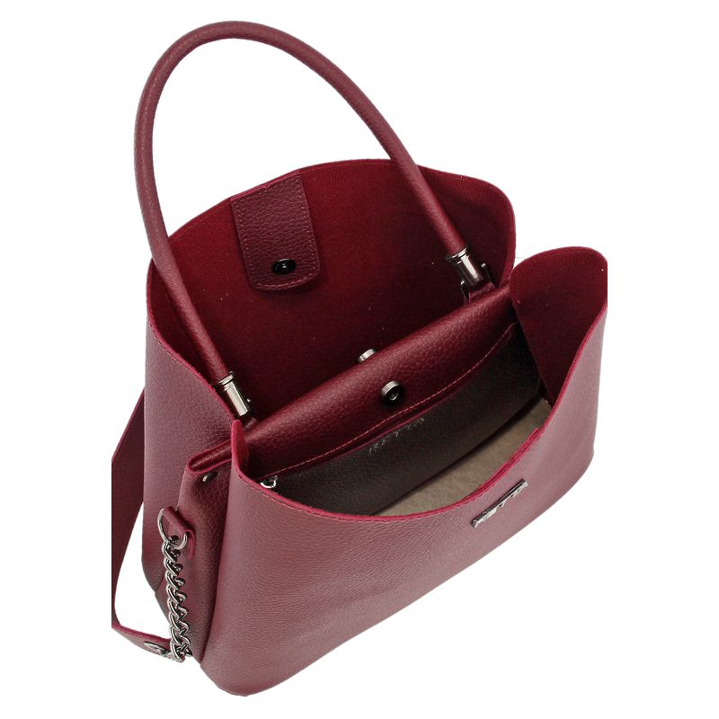 Bolsa Tiracolo Média Liz  Vinho