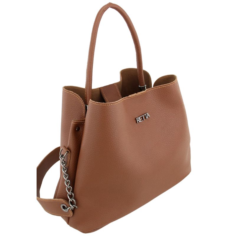 Bolsa Tiracolo Média Liz  Caramelo