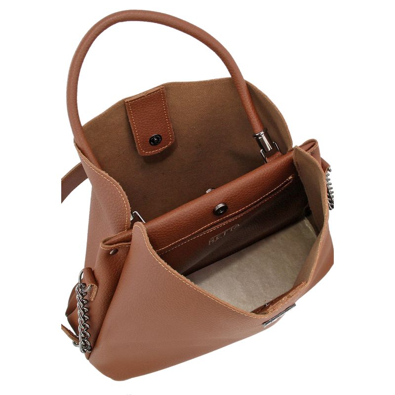 Bolsa Tiracolo Média Liz  Caramelo