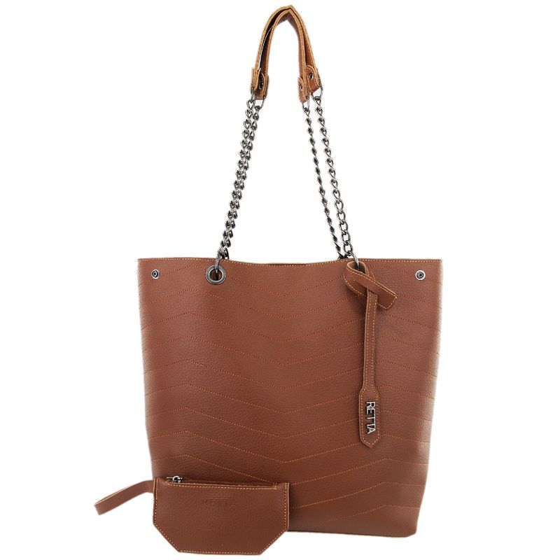 Bolsa Saco Grande Valentina Caramelo