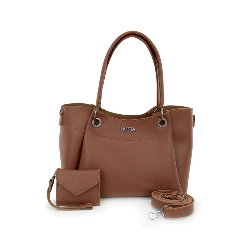 Bolsa Tiracolo Média Betina Caramelo - RETTA