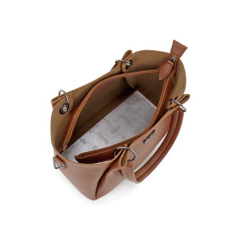 Bolsa Tiracolo Média Betina Caramelo