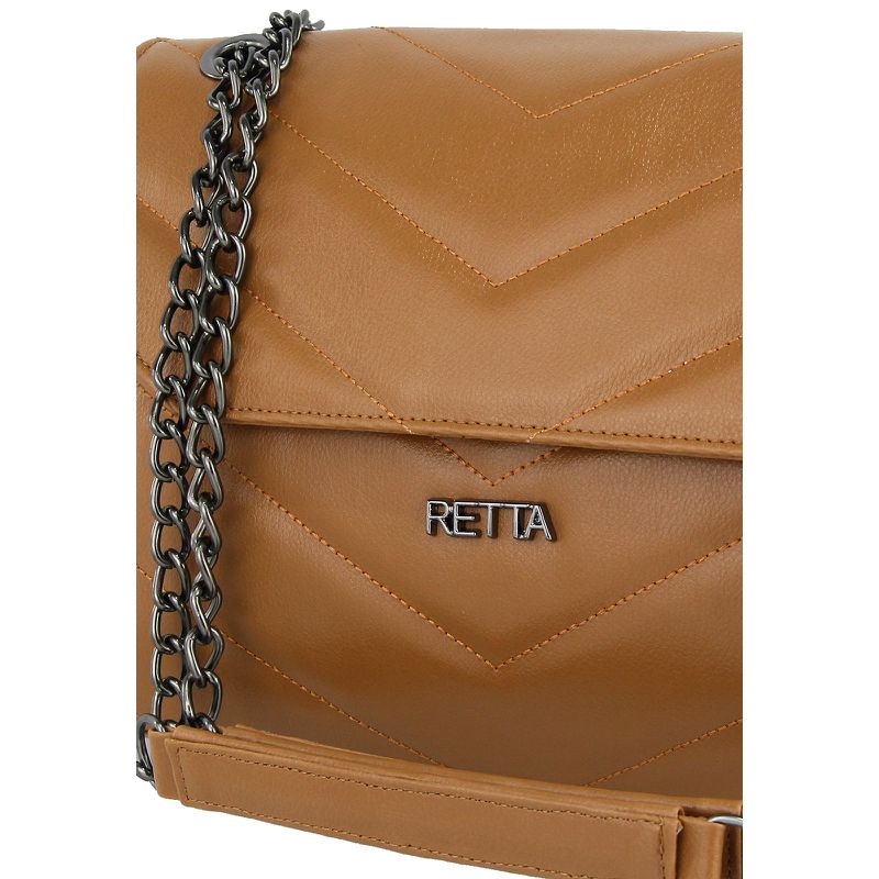 Bolsa Tiracolo Média Matelasse Isa Caramelo