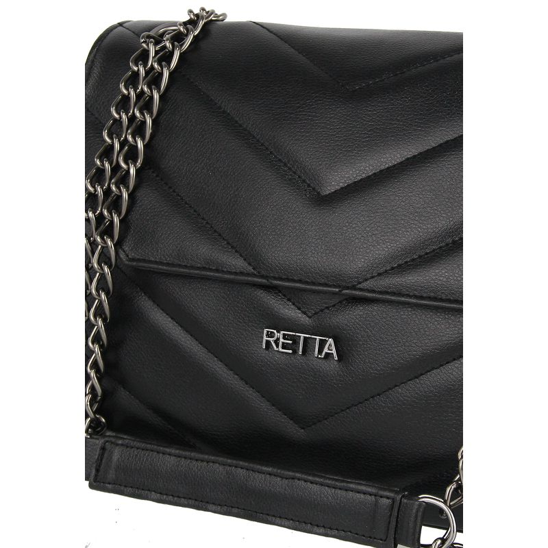 Bolsa Tiracolo Média Matelasse Isa Preta