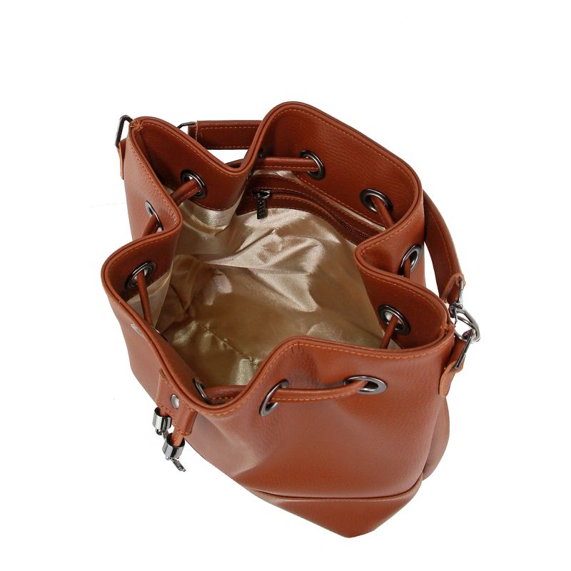 Bolsa Tiracolo Bucket Paola Caramelo