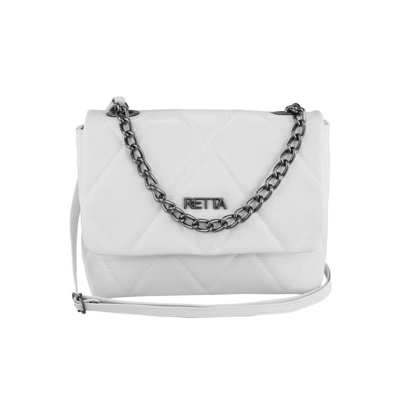 Bolsa Pequena Tiracolo Malu Marfim - RETTA