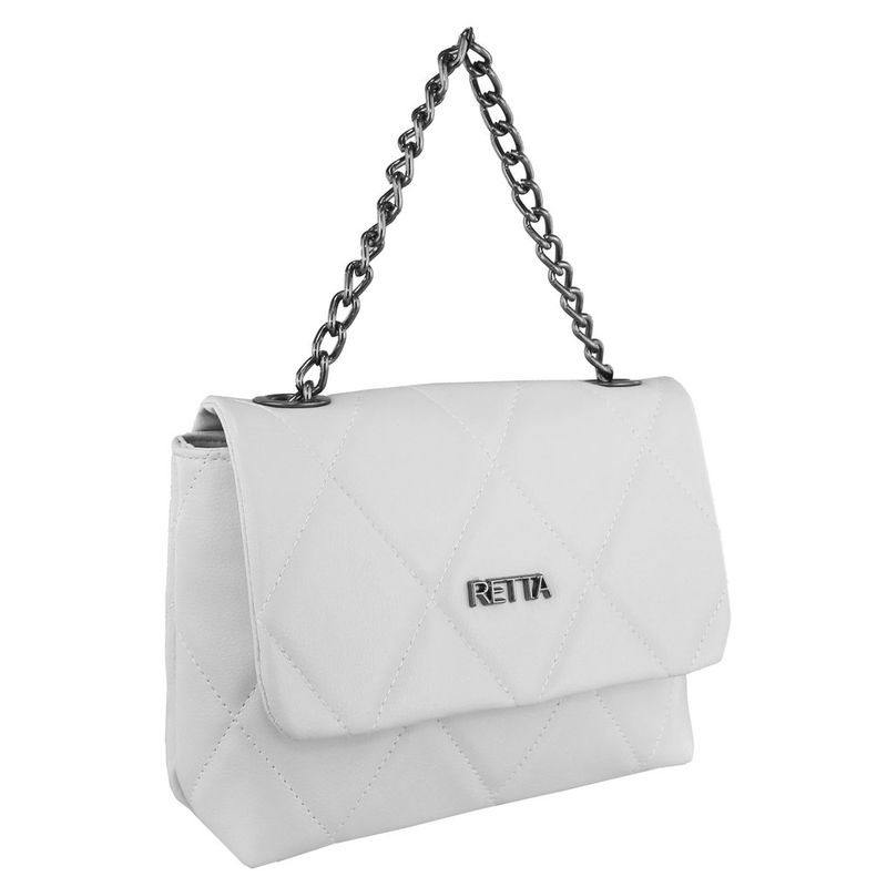 Bolsa Pequena Tiracolo Malu Marfim