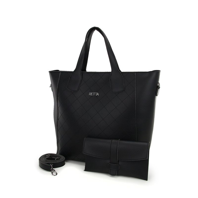 Bolsa Saco Grande Aurora Preta - RETTA