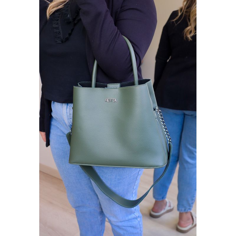 Bolsa Tiracolo Média Liz  Militar