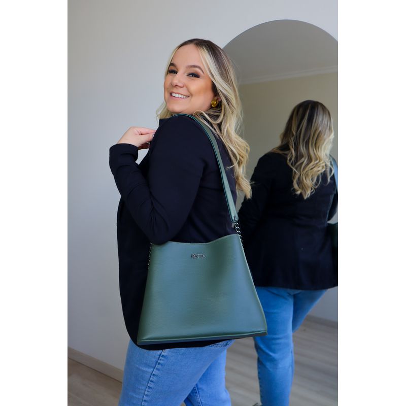 Bolsa Tiracolo Média Liz  Militar