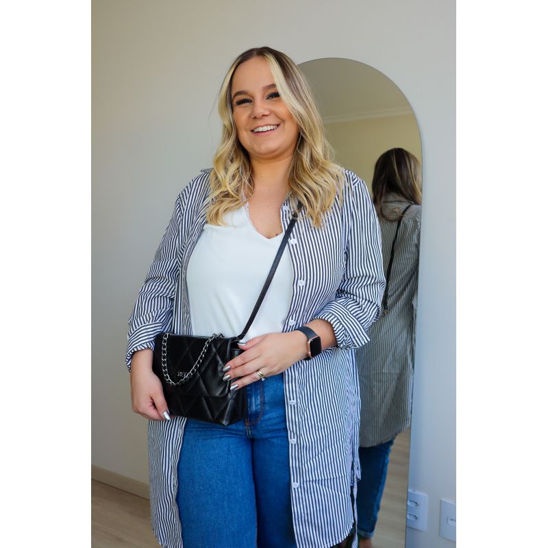 Bolsa Pequena Tiracolo Malu Preta