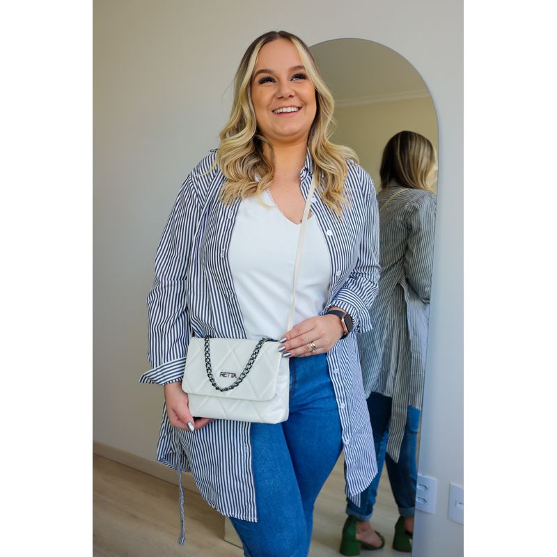 Bolsa Pequena Tiracolo Malu Marfim