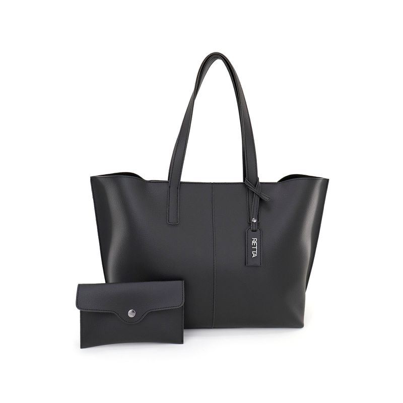 Bolsa Saco Grande Yasmin Preta - RETTA