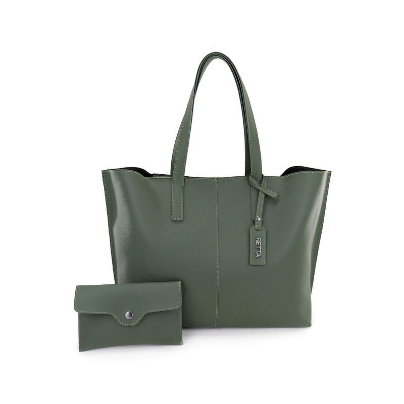Bolsa Saco Grande Yasmin Verde - RETTA