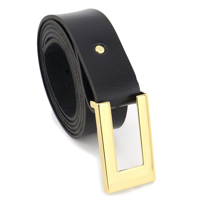 Cinto Exclusivo Retta Sintético Premium Preto