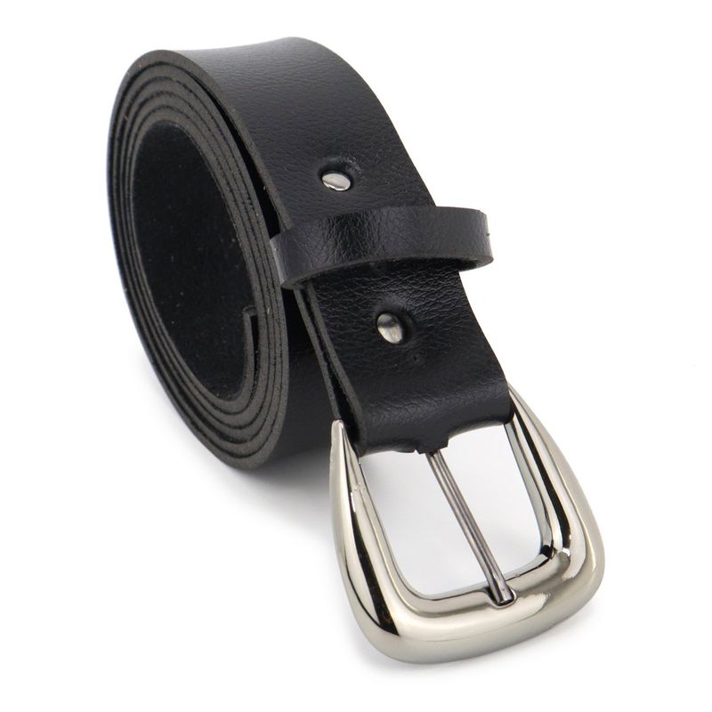 Cinto Exclusivo Retta Sintético Premium Liso Preto