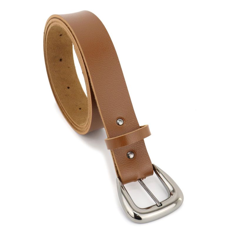 Cinto Exclusivo Retta Sintético Premium Liso Caramelo