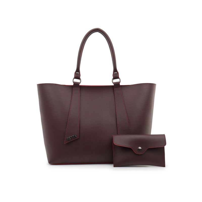 Bolsa Grande Saco Mavie Vinho - RETTA