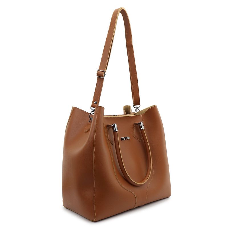 Bolsa Saco Grande Nanda Caramelo