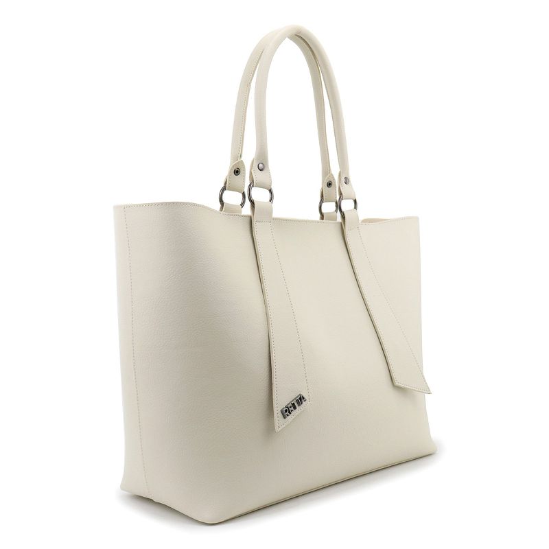 Bolsa Grande Saco Mavie Marfim