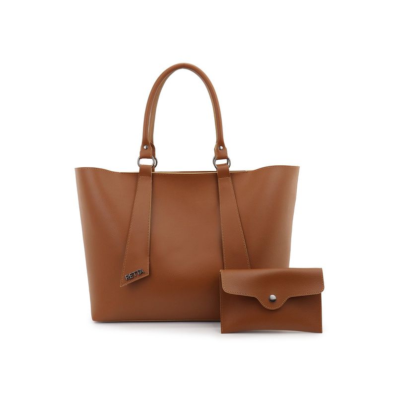 Bolsa Grande Saco Mavie Caramelo - RETTA