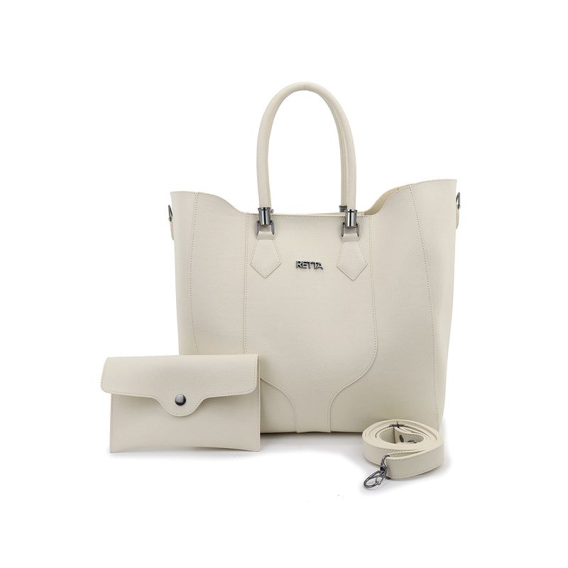 Bolsa Saco Grande Nanda Marfim