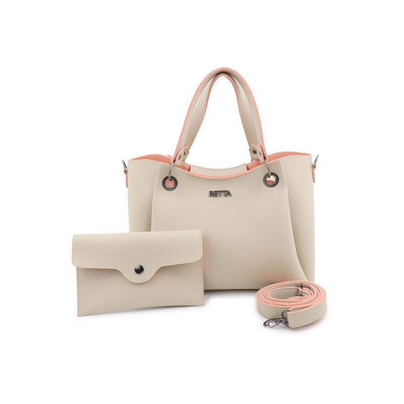 Bolsa Tiracolo Média Betina Marfim - RETTA