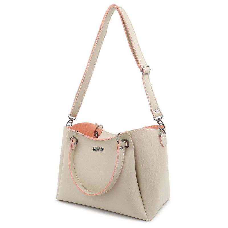 Bolsa Tiracolo Média Betina Marfim 