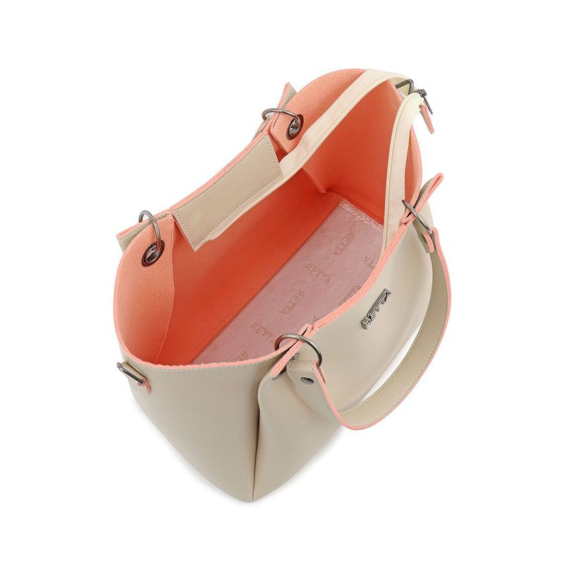 Bolsa Tiracolo Média Betina Marfim 