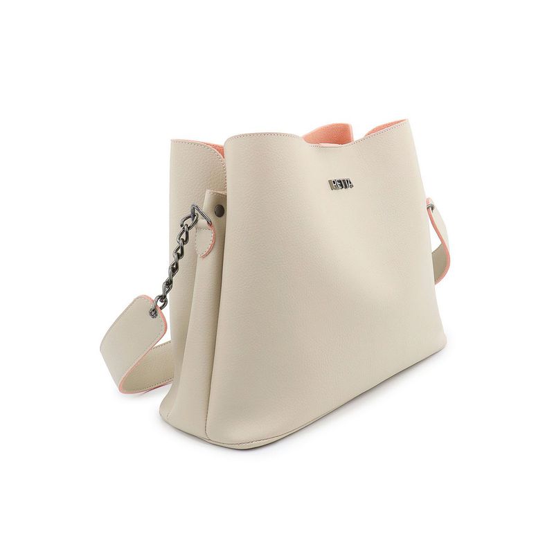 Bolsa Tiracolo Média Liz Marfim