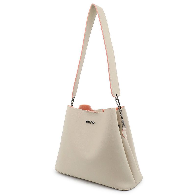 Bolsa Tiracolo Média Liz Marfim