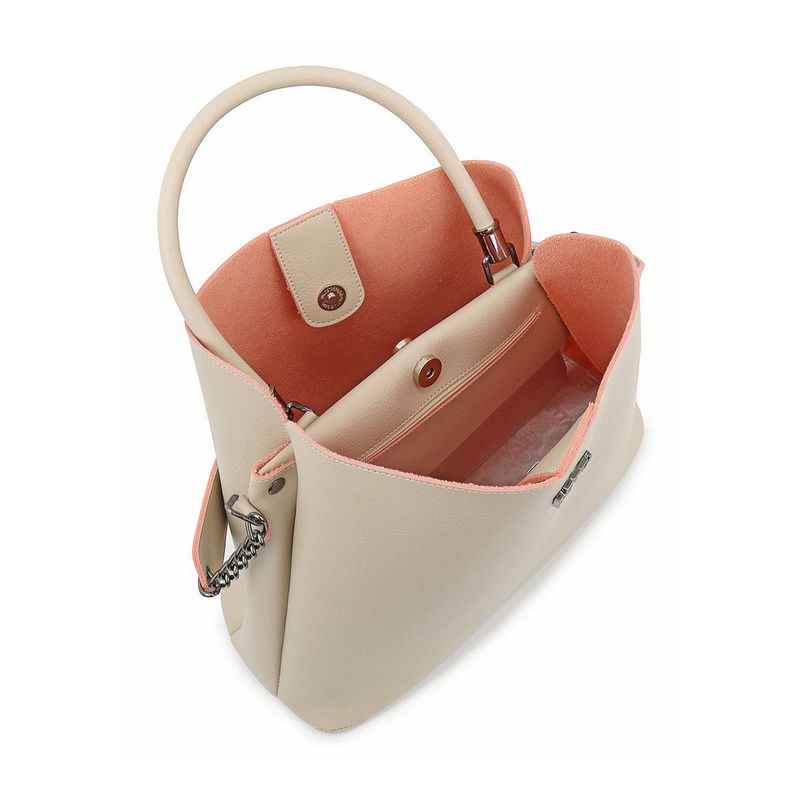 Bolsa Tiracolo Média Liz Marfim