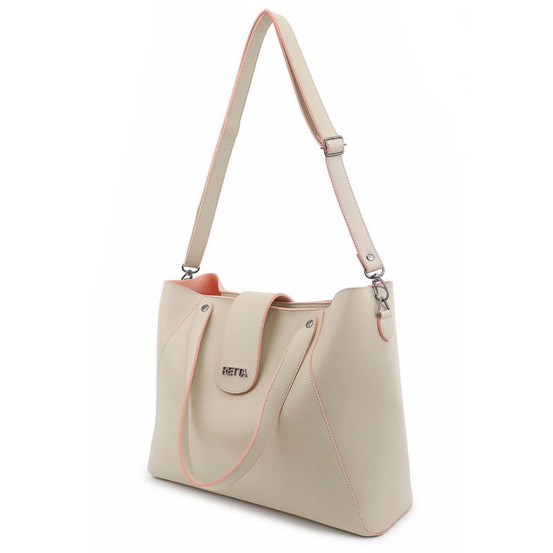 Bolsa Saco Tiracolo Lara Marfim