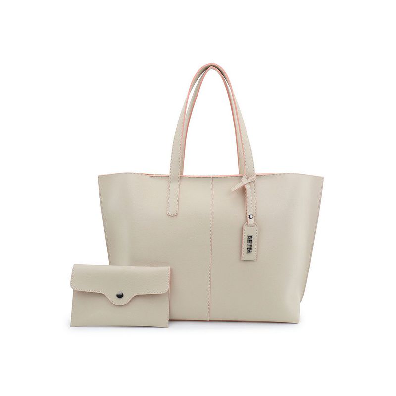 Bolsa Saco Grande Yasmin Marfim - RETTA