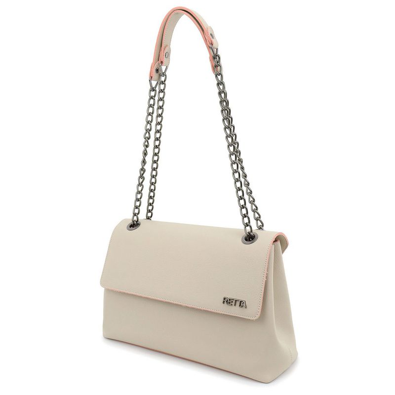 Bolsa Tiracolo Média Luisa Marfim