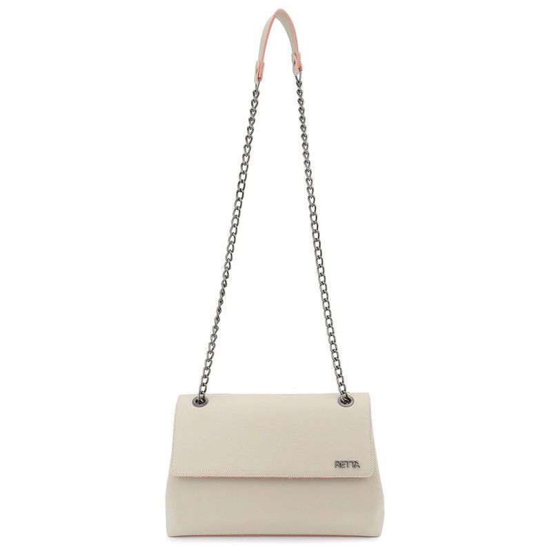 Bolsa Tiracolo Média Luisa Marfim