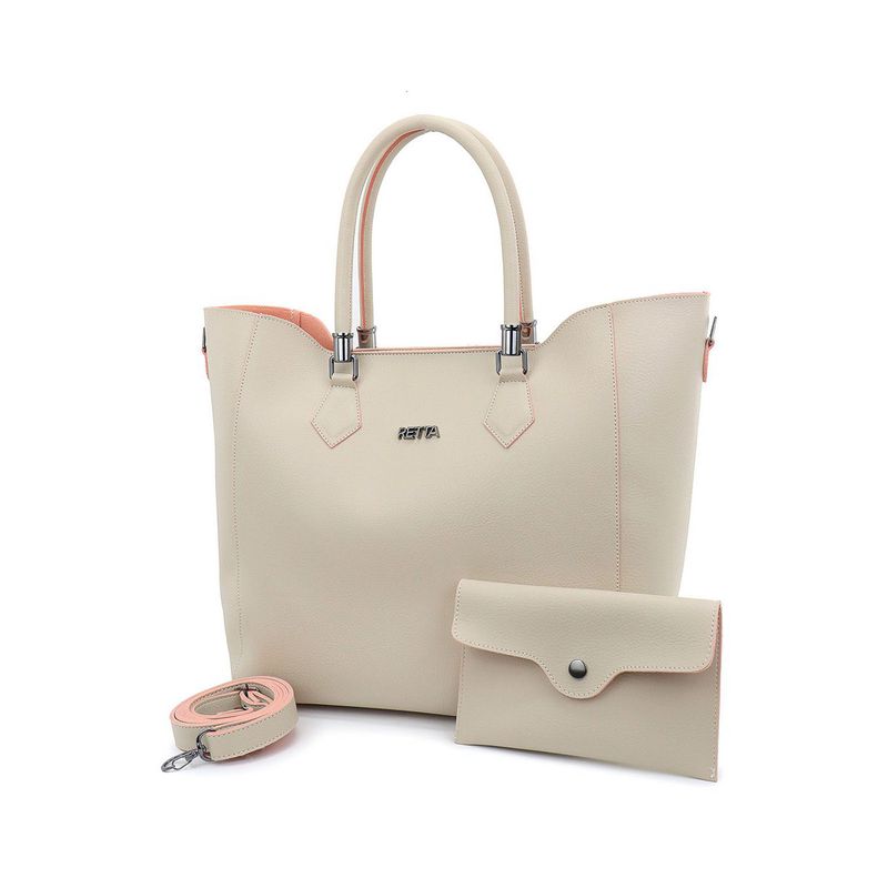 Bolsa Saco Grande Helena Marfim - RETTA