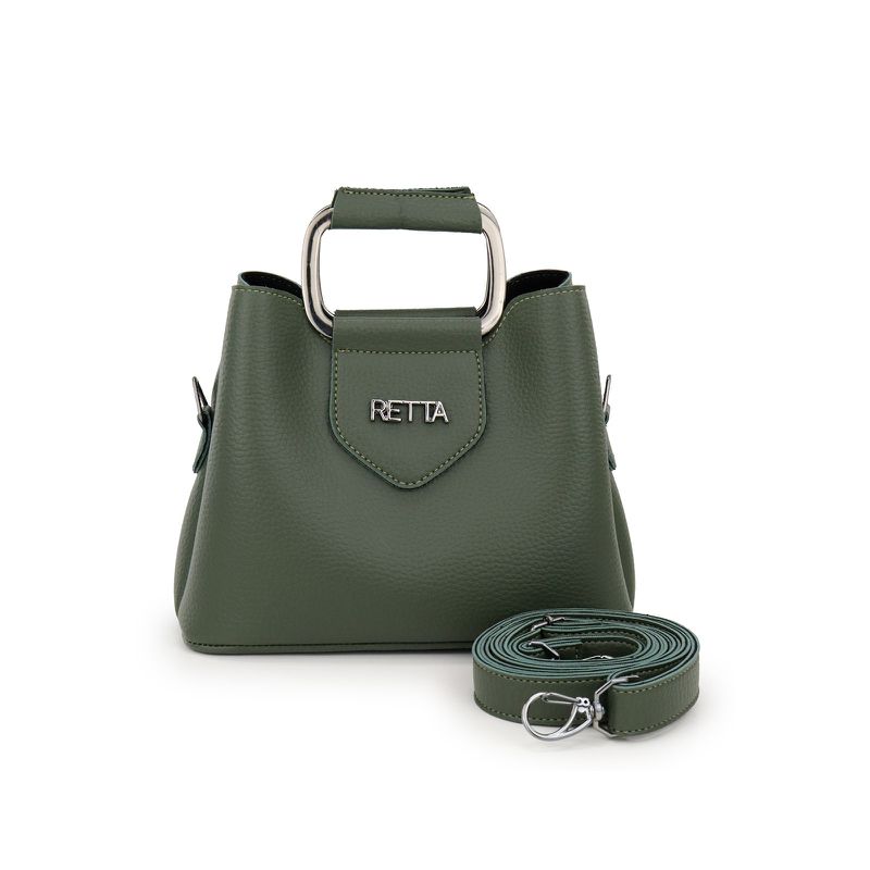 Bolsa Pequena Tiracolo Chloe Verde Militar - RETTA