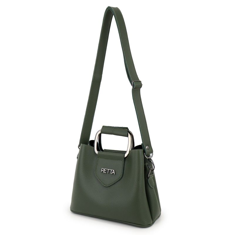 Bolsa Pequena Tiracolo Chloe Verde Militar