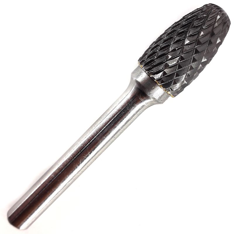 Lima Rotativa Oval em Metal Duro MD 10,00mm 45,0061 ROCAST